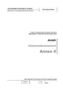 Impact assessment / Environmental impact assessment / Jordan / Asia / Decapolis / Jerash