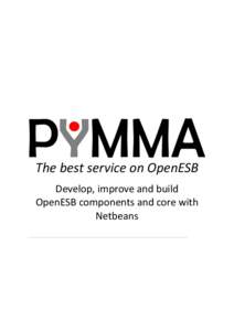 The best service on OpenESB Develop, improve and build OpenESB components and core with Netbeans  ABOUT PYMMA CONSULTING