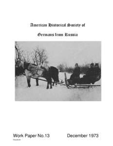 American Historical Society of Germans from Russia