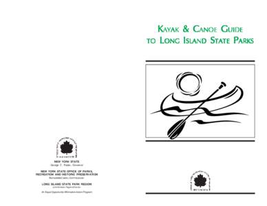 Kayak & Canoe Guide to Long Island State Parks