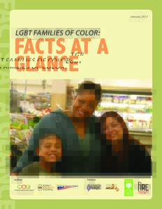 January[removed]LGBT FAMILIES OF COLOR: FACTS AT A GLANCE
