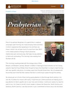 Protestantism / Spirituality / Religion / Book of Numbers / Presbyterian Church in America / Prayer / Presbyterian Church / Balaam / Presbyterianism / Angels in Judaism