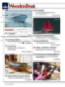 62 In Caledonia An Iain Oughtred pocket cruiser for a classic journey Bruno Cianci Page 62