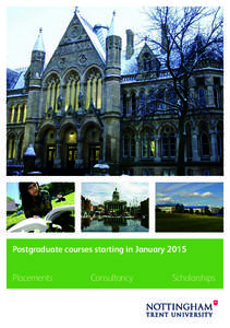 Postgraduate courses starting in January[removed]Placements Consultancy