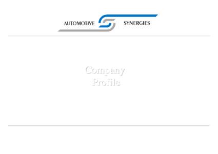 Company Profile General Automotive Synergies GmbH as a system integrator is producing mainly in Germany and the CEE countries.