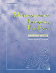 Methamphetamine Interagency Task Force Federal Advisory Committee  Final Report