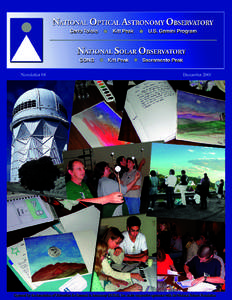 Newsletter 68  December 2001 Operated by the Association of Universities for Research in Astronomy (AURA), Inc. under cooperative agreement with the National Science Foundation