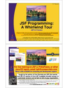 Microsoft PowerPoint - JSF2-Whirlwind-Tour.pptx