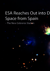 ESA Reaches Out into D Space from Spain – The New Cebreros Station eep