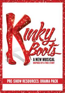 Broadway musicals / Tony Award for Best Musical / Kinky Boots / Lighting designer / Cabaret / Costume designer / Lesson plan / Theatre / Musical theatre / Scenic design