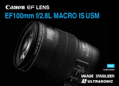 EF100mm f/2.8L MACRO IS USM  C Y P