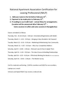 Microsoft Word - NALP agenda 2