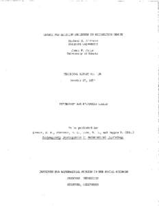 SEARC~  ANp DECISION PROCESSES IN RECOGNITION MEMORY Richard C. Atkinson Stanford University James F. Juola