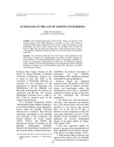 Reproductive and Genetic Engineering, Vol. 2, No. 3, pp. 247–249, 1989 Printed in the USA.