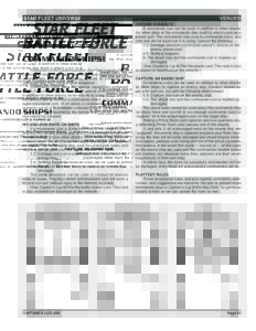 STAR FLEET UNIVERSE  VENUES COMMANDO SHIPS! Scheduled for the future expansion Star Fleet Invasion Force,