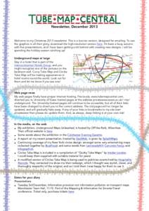 Newsletter, DecemberWelcome to my Christmas 2013 newsletter. This is a low-res version, designed for emailing. To see the graphics in all their glory, download the high-resolution version here. It’s been a busy 