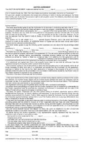 AUCTION AGREEMENT This AUCTION AGREEMENT, made and entered into the ________day of _____________, by and between ______________________________________________________________________________________ Fritz of Central Flo