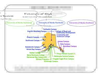 University of Alaska System University of Alaska Statewide (Administration) University of Alaska Anchorage