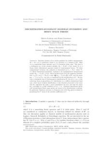 Inverse Problems and Imaging  doi:ipiVolume 3, No. 1, 2009, 87–122