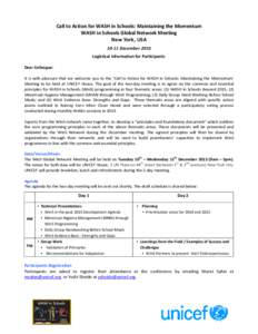 Microsoft Word - Administrative Note - WinS Network Meeting_10_11 Dec 2013 New York[removed]doc