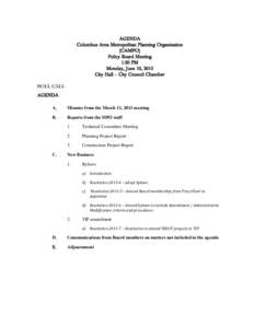 Bloomington/Monroe County Metropolitan Planning Organization Bylaws