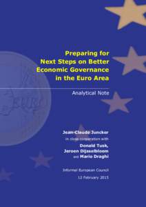 Preparing for Next Steps on Better Economic Governance in the Euro Area Analytical Note