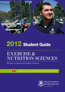 School of Human Movement Studies Bachelor Exercise and Nutrition Sciences (BENS) Student Guide for TABLE OF CONTENTS