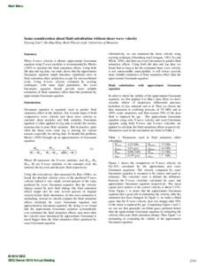 Some consideration about fluid substitution without shear wave velocity