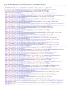 This XML file does not appear to have any style information associated with it. The document tree is shown below.  <!‐‐ Generated by EDGARfilings PROfile  Copyright 1995 ‐ 2015 S