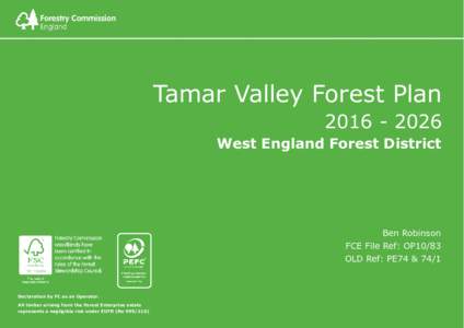 Forestry / Forest management / Geography of England / Natural environment / River Tamar / Ancient woodland / Area of Outstanding Natural Beauty / Forestry Commission / Silviculture / Coppicing / Howardian Hills