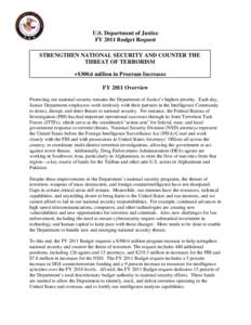 Microsoft Word - A_National Security- Fact Sheet FY 2011-FINAL.doc