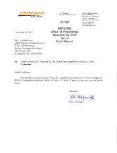 Jill K. Mulligan Associate General Counsel RA/LWAY[removed]Lou Menk Drive