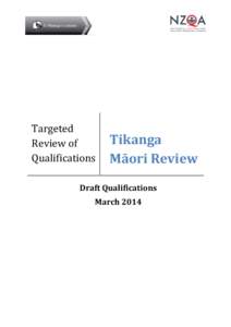 Targeted Review of Qualifications