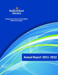Intergovernmental and Aboriginal Affairs Secretariat Annual Report[removed]  i