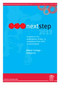 2013 Next Step school report