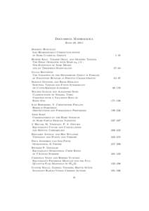 Documenta Mathematica Band 20, 2015 Mathieu Huruguen Log Homogeneous Compactifications of Some Classical Groups