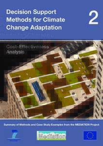 Decision Support Methods for Climate Change Adaptation 2