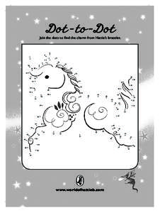 Dot-to-Dot  Join the dots to find the charm from Hattie’s bracelet. 8 6