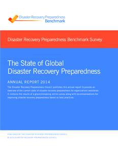 Computer Network Solutions  Disaster Recovery Preparedness Benchmark Survey The State of Global Disaster Recovery Preparedness