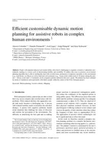 1  Journal of Ambient Intelligence and Smart EnvironmentsIOS Press  Efficient customisable dynamic motion