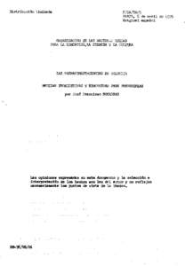 Las Farmacodependencias en Colombia; medidas prohibitivas y educativas para prevenirlas; 1976