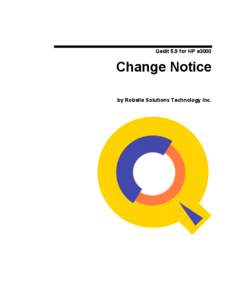 Qedit 5.9 for HP e3000  Change Notice by Robelle Solutions Technology Inc.  Program and manual copyright © Robelle Solutions