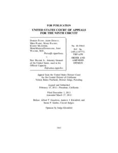 FOR PUBLICATION  UNITED STATES COURT OF APPEALS FOR THE NINTH CIRCUIT DOREEN FLYNN; AKIIM DESHAY; MIKE HAMEL; MARK HACHEY;