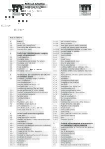 Technical Guidelines Valid fromTable of Contents 1 1.1