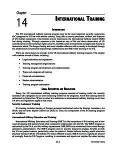 Chapter  International Training 14