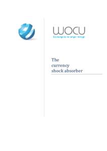 The currency shock absorber The currency shock absorber