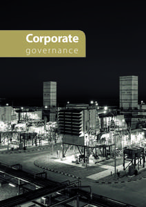 Corporate governance 80  ANNUAL REPOR T
