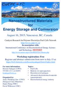 Nanostructured Materials  for Energy Storage And Conversion