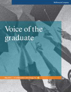 Voice of the graduate May 2013 | In collaboration with Chegg, Inc.  2