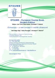 VScan:10 EFSUMB – European Course Book. Student Edition